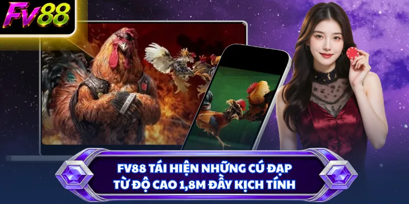 FV88 tái hiện những cú đạp từ độ cao 1,8m đầy kịch tính