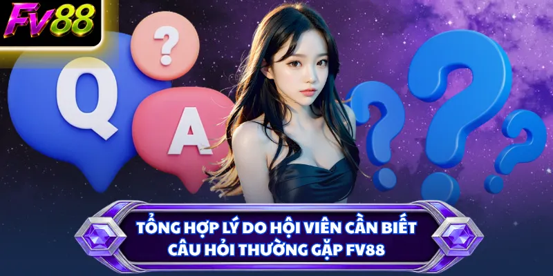 Tổng hợp lý do hội viên cần biết câu hỏi thường gặp FV88